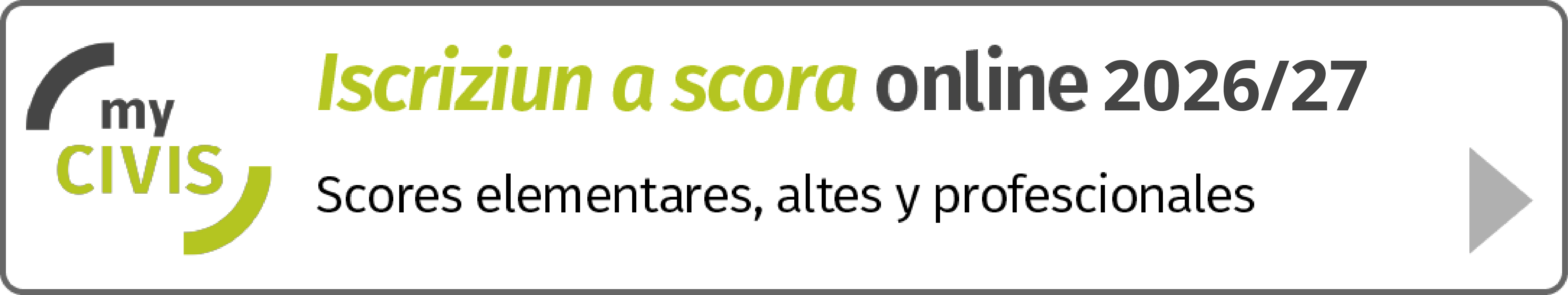 Iscrizione 2026/2027 - Scores Altes La Ila